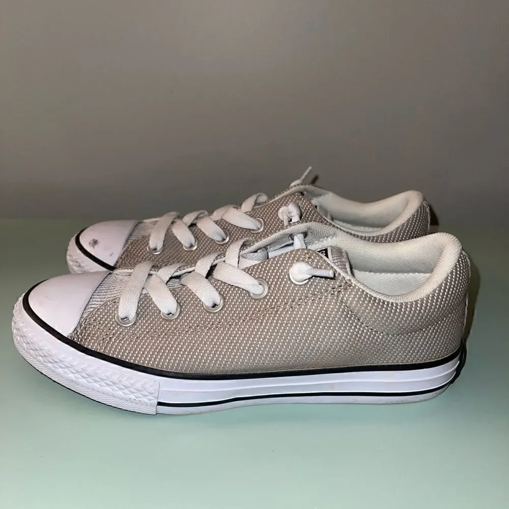 Converse Chuck Taylor All Stars Street Ox, Khaki Kids Size 3